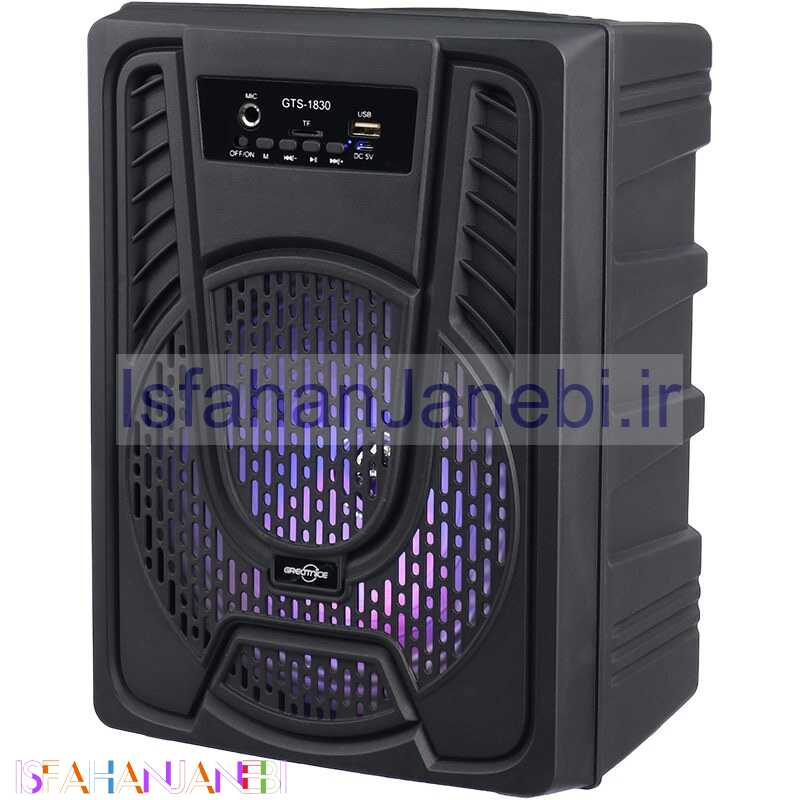 اصفهان جانبی-اسپیکر بلوتوثی رم و فلش خور Greatnice GTS-1830