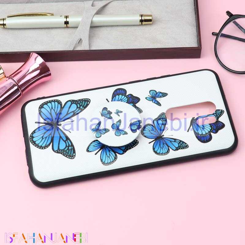 اصفهان جانبی-قاب فانتزی برجسته + پاپ سوکت کد10 شیائومی Redmi 9