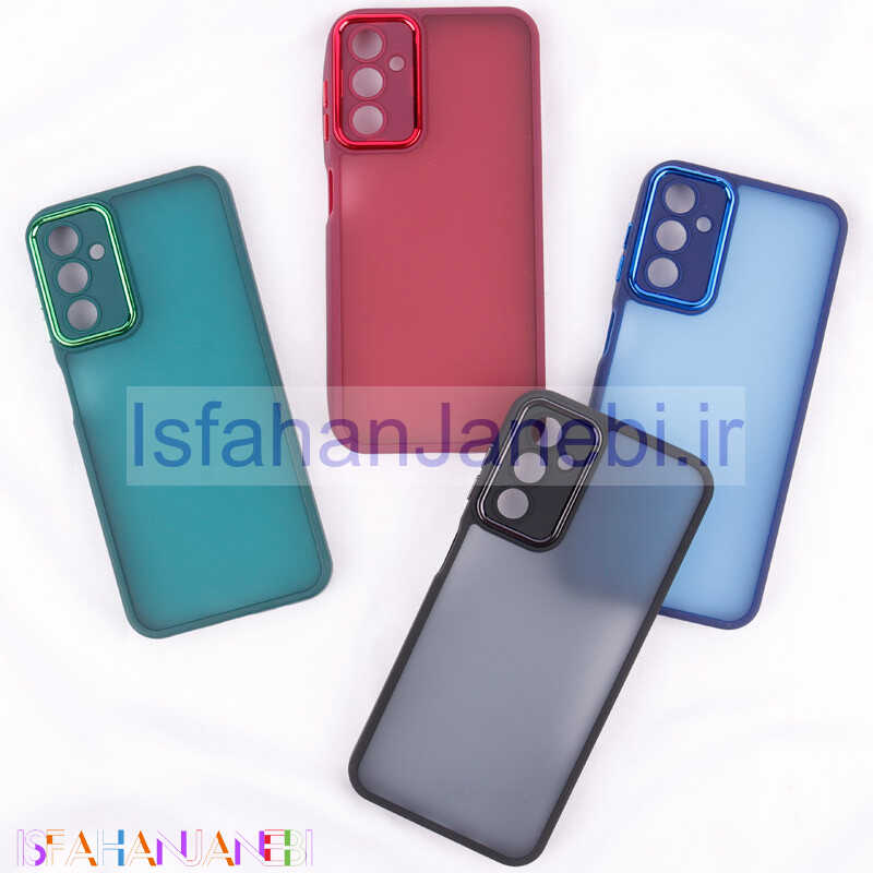 اصفهان جانبی-قاب PC متال ایرون مات محافظ لنزدار Samsung Galaxy A14 4G / A14 5G