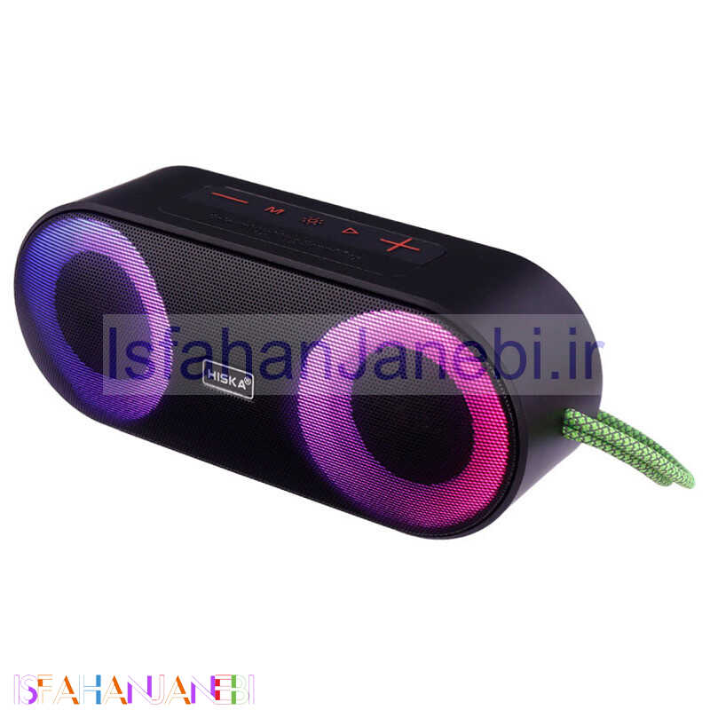 اصفهان جانبی-اسپیکر بلوتوثی رم و فلش خور Hiska B110