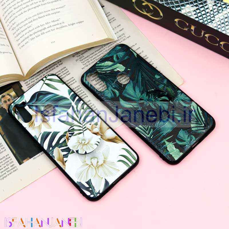 اصفهان جانبی-قاب فانتزی برجسته + پاپ سوکت طرح گل سامسونگ A11 سری F