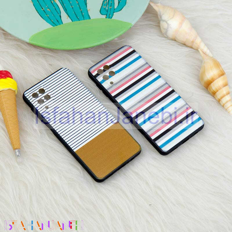 اصفهان جانبی-قاب فانتزی برجسته طرحدار دخترانه محافظ لنزدار Samsung Galaxy A12