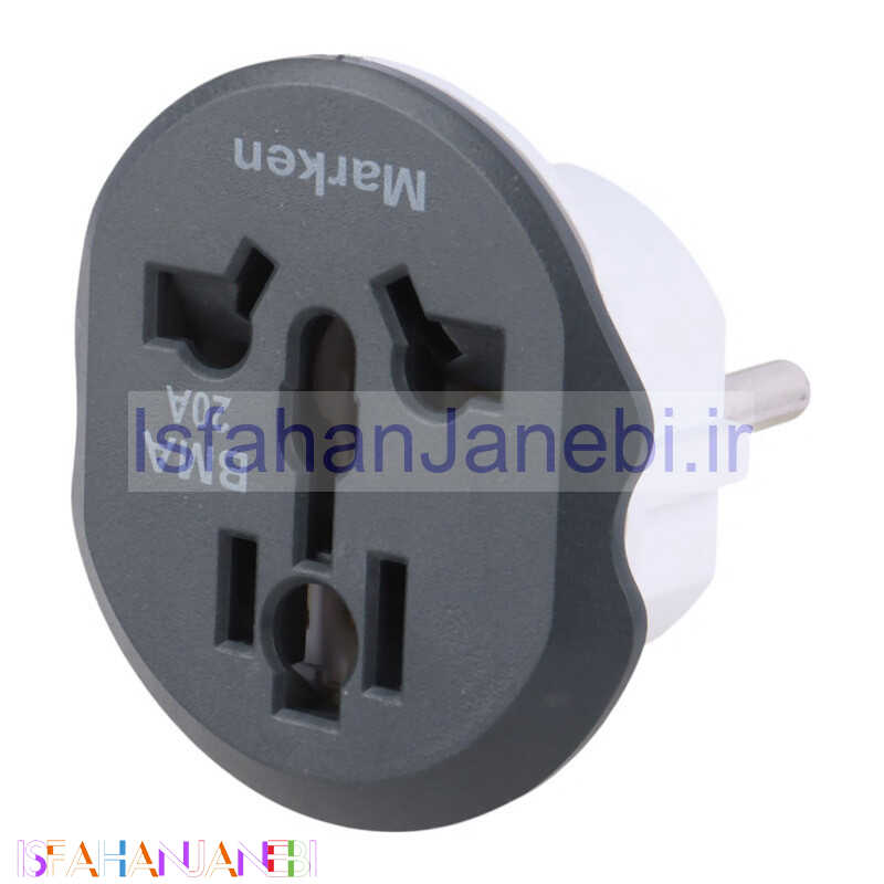 اصفهان جانبی-تبدیل 3 به 2 برق ارت دار Marken NK-605K2
