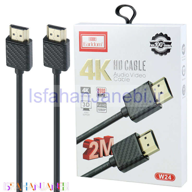 اصفهان جانبی-کابل Earldom ET-W24 HDMI v1.4 4K 2m