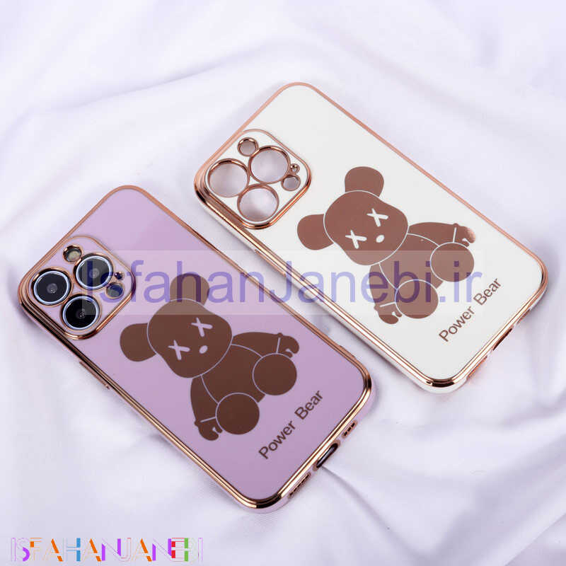 اصفهان جانبی-قاب My Case Power Bear محافظ لنزدار iPhone 13 Pro