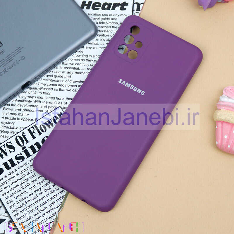 اصفهان جانبی-قاب سیلیکونی زیربسته سامسونگ Galaxy A71 محافظ لنزدار