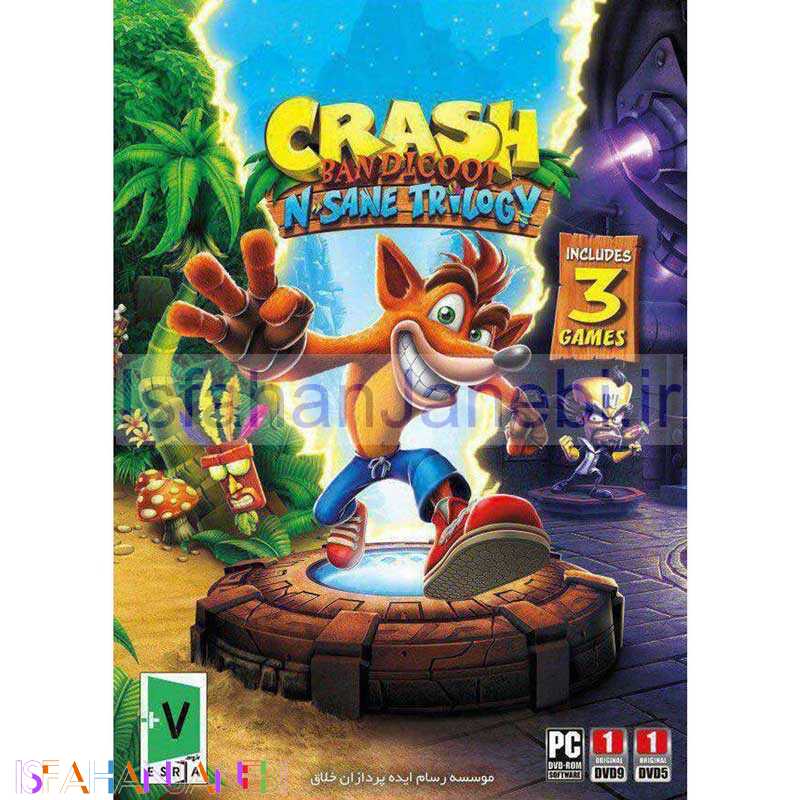 اصفهان جانبی-Crash Bandicoot N Sane Trilogy PC 1DVD9