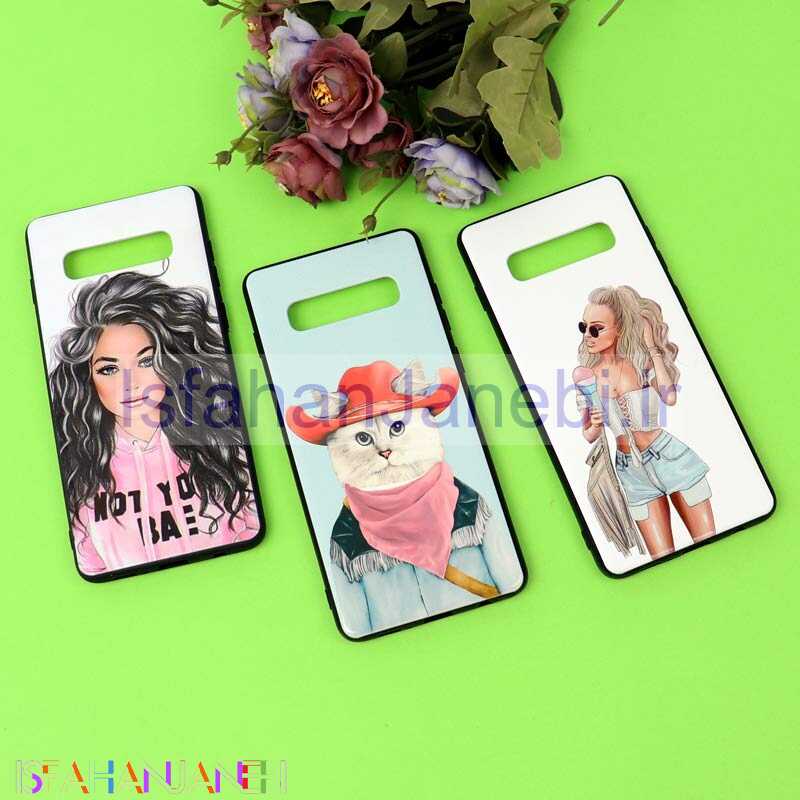 اصفهان جانبی-قاب فانتزی برجسته دخترانه سامسونگ S10 Plus سری 7