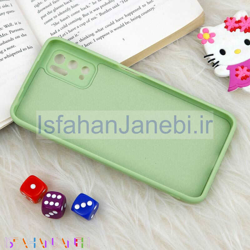 اصفهان جانبی-قاب سیلیکونی عروسکی محافظ لنزدار طرح کاکتوس Xiaomi Poco M3 Pro