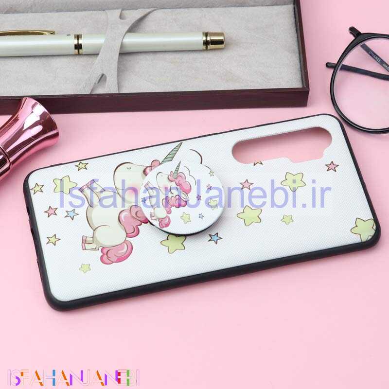 اصفهان جانبی-قاب فانتزی برجسته + پاپ سوکت کد7 شیائومی Mi Note 10 Lite
