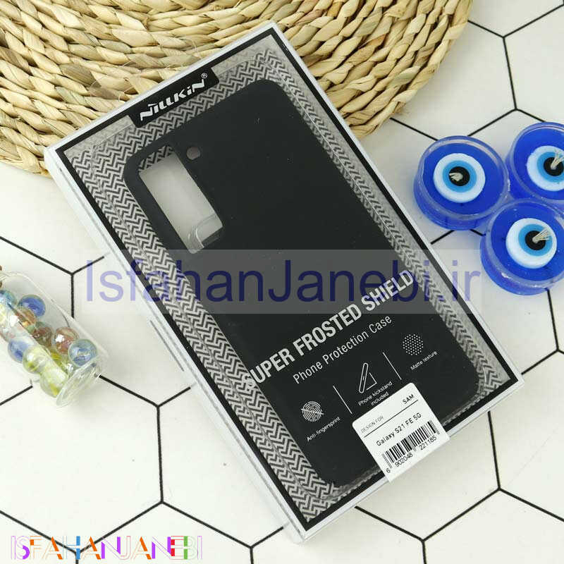 اصفهان جانبی-قاب اورجینال ضدضربه Super Frosted نیلکین Samsung Galaxy S21 FE 5G