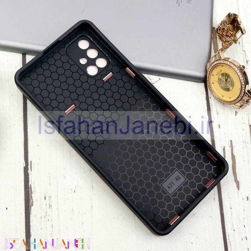 اصفهان جانبی-قاب ضد ضربه محافظ لنزدار کشویی هولدر دار طرح اصلی بتمن Samsung Galaxy A71 سری B