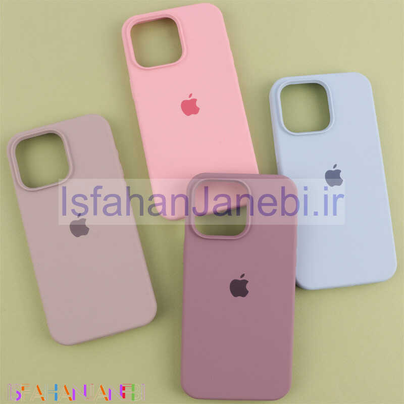 اصفهان جانبی-قاب سیلیکونی اصلی زیربسته آیفون iPhone 15 Pro Max