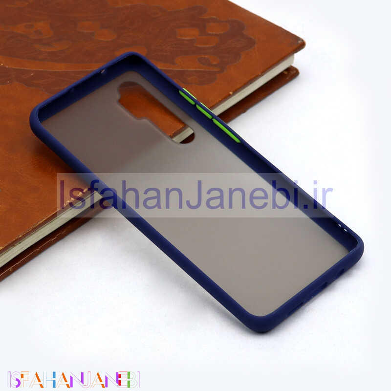 اصفهان جانبی-قاب PC مات شیائومی Mi Note 10 Lite سرمه ای