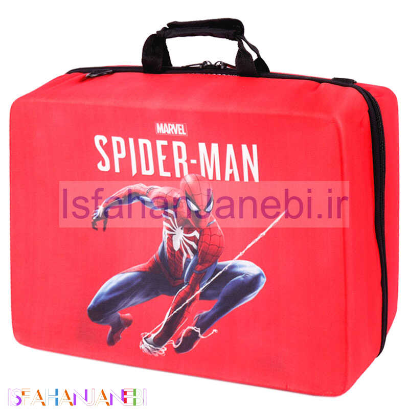 اصفهان جانبی-کیف کنسول بازی PS5 طرح Spider-Man کد 3