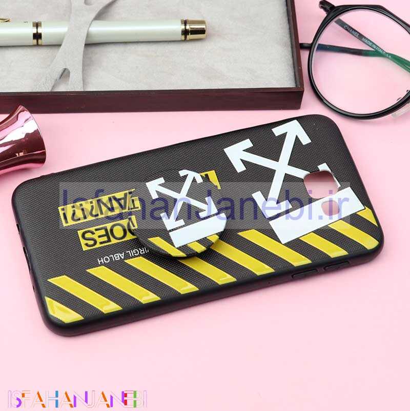 اصفهان جانبی-قاب فانتزی برجسته + پاپ سوکت کد16 سامسونگ J5 Prime