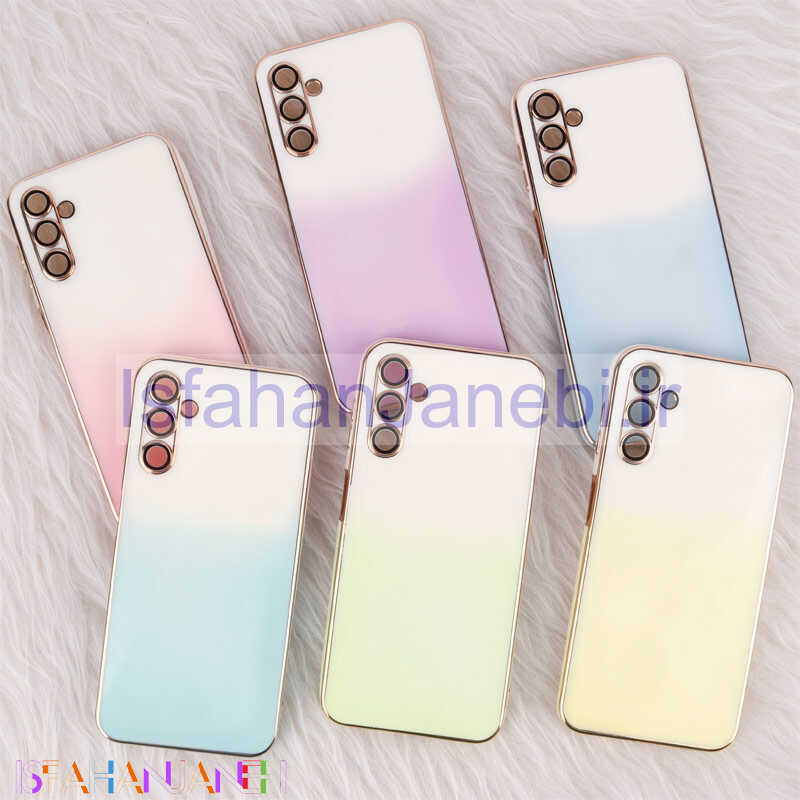اصفهان جانبی-قاب My Case دو رنگ محافظ لنزدار Samsung Galaxy A14 4G / A14 5G