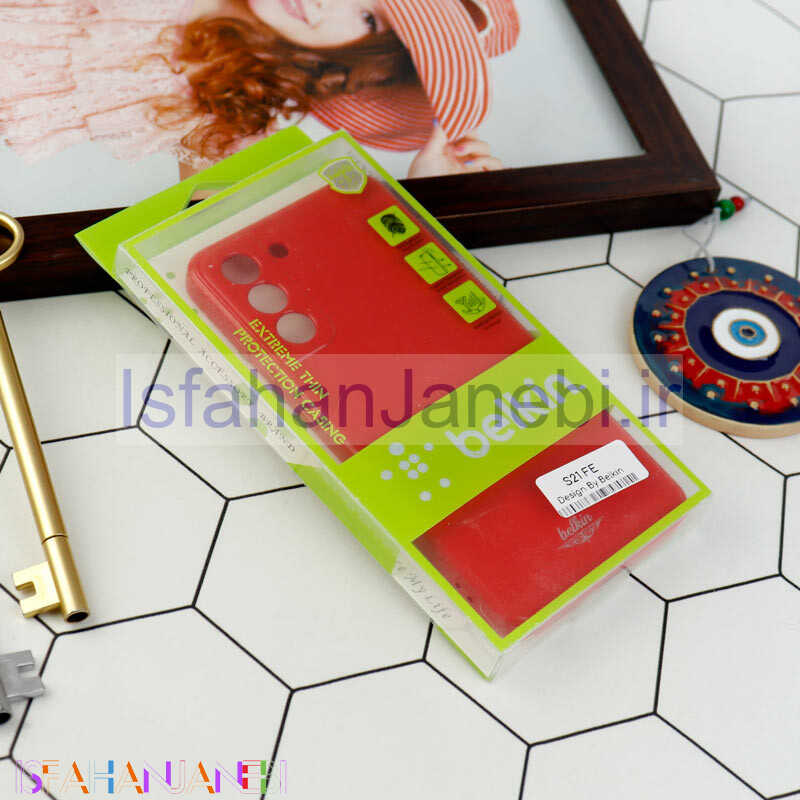 اصفهان جانبی-قاب محافظ لنزدار کره ای Belkin سامسونگ Samsung Galaxy S21 FE 5G