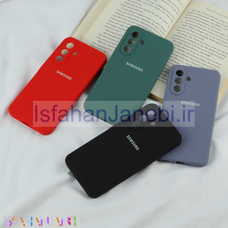 اصفهان جانبی-قاب سیلیکونی اصلی زیربسته سامسونگ Galaxy A36 محافظ لنزدار