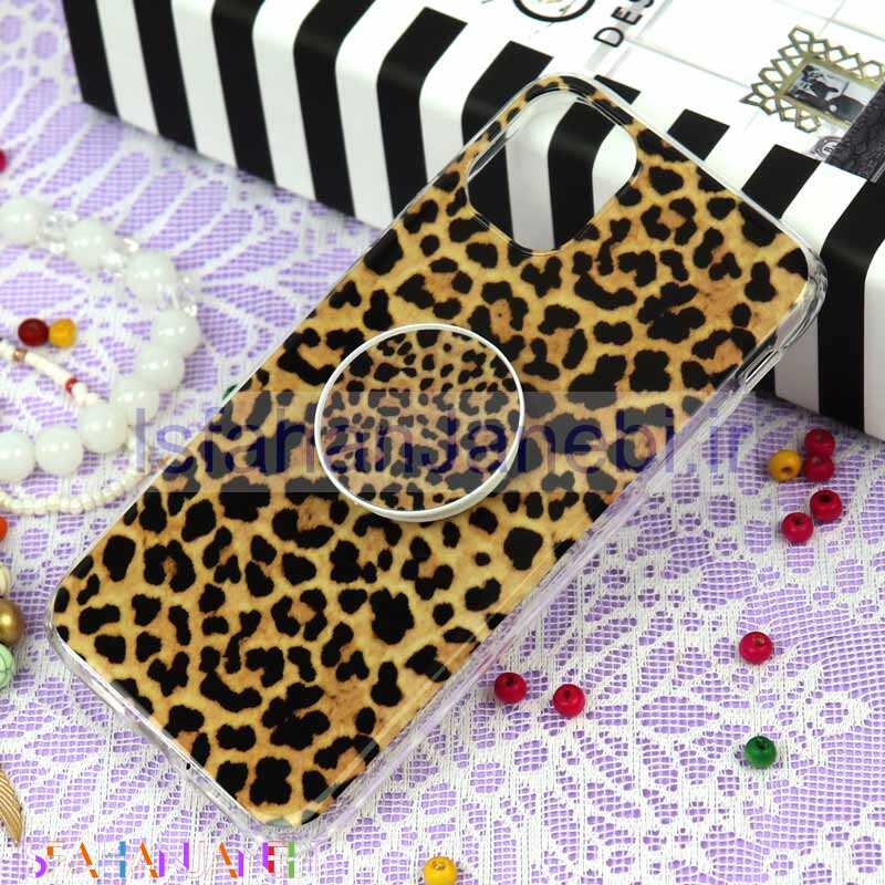 اصفهان جانبی-قاب سوپر IMD دور شفاف پاپ سوکت دار iPhone 11 پلنگی