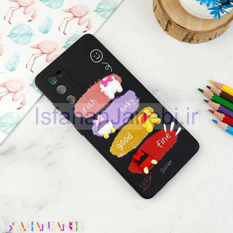 اصفهان جانبی-قاب سیلیکونی Disney محافظ لنزدار Samsung Galaxy S20 FE