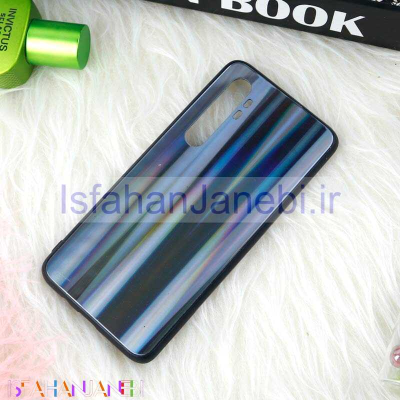 اصفهان جانبی-قاب لیزری پشت گلسی Xiaomi Mi Note 10 Lite سری B