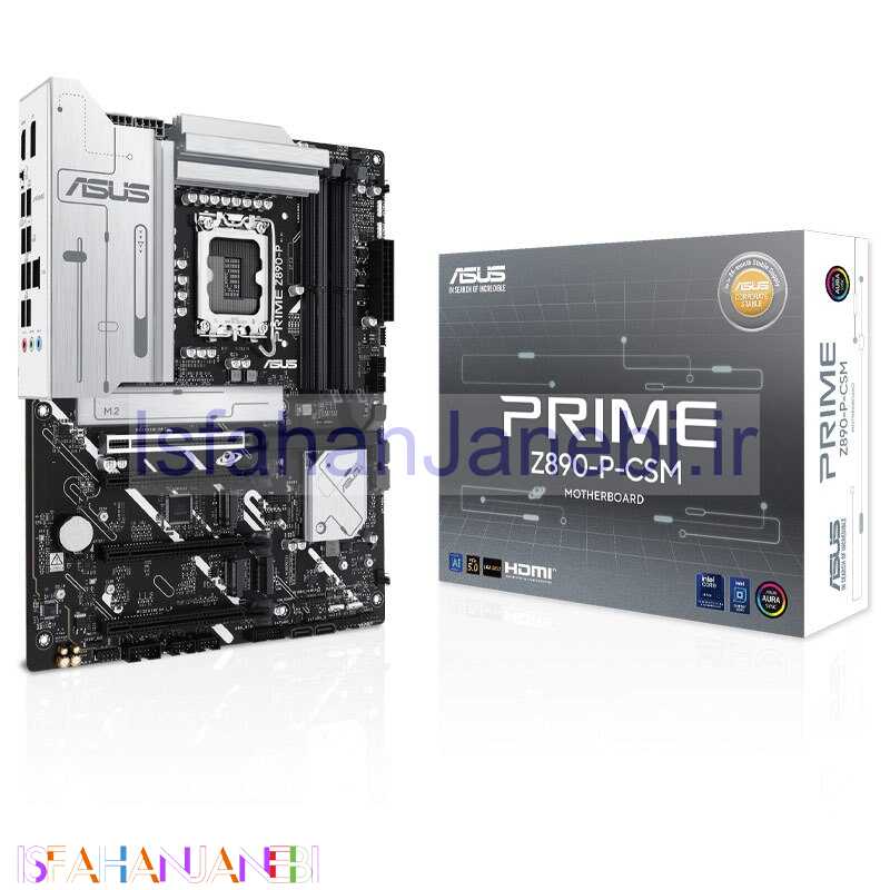 اصفهان جانبی-مادربرد ایسوس Prime Z890-P-CSM DDR5