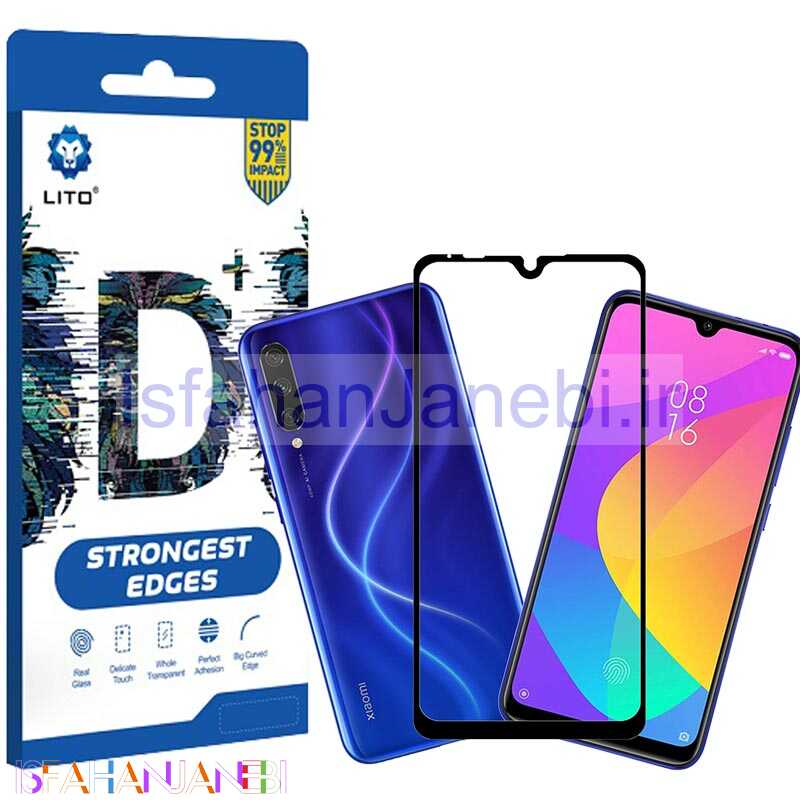 اصفهان جانبی-گلس +D لیتو Xiaomi Mi A3 مشکی