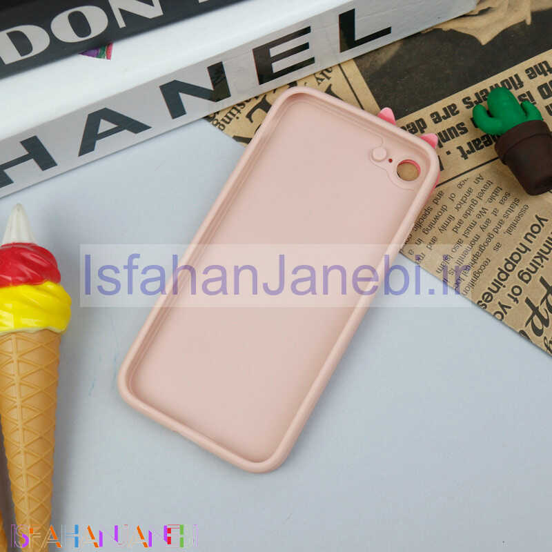 اصفهان جانبی-قاب سیلیکونی عروسکی محافظ لنزدار طرح Pooh آیفون iPhone 7/8