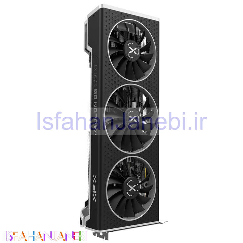 اصفهان جانبی-کارت گرافیک XFX Speedster QICK 319 Radeon RX6700 XT O12G GDDR6 192Bit