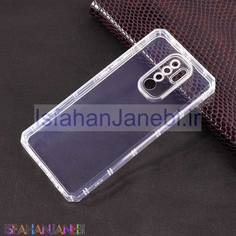 اصفهان جانبی-قاب ژله ای بی رنگ محافظ لنزدار Xiaomi Redmi 9