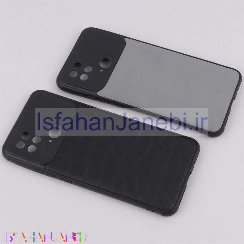 اصفهان جانبی-قاب چرمی کروکودیل Xiaomi Poco C40
