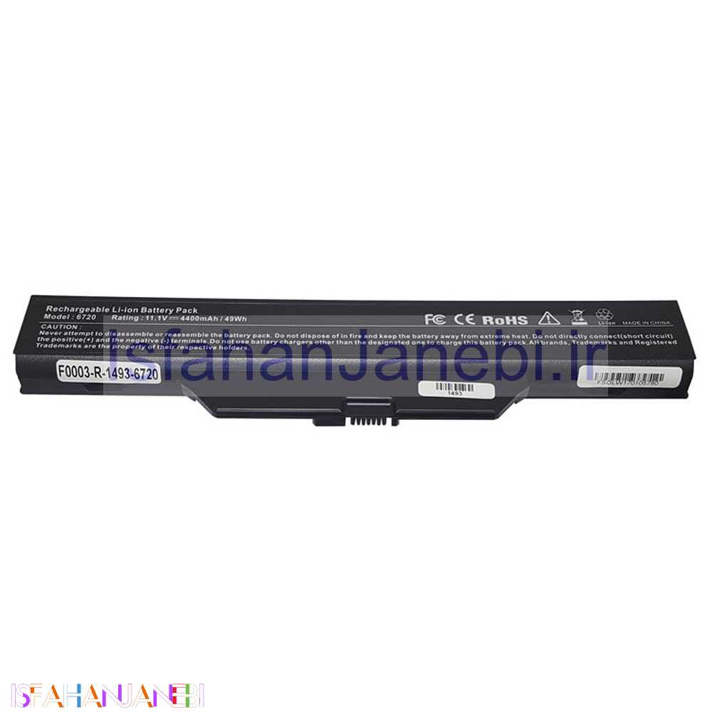 اصفهان جانبی-باتری لپ تاپ اچ پی hp Compaq 6720-6730S-6735S-6820S-6Cell