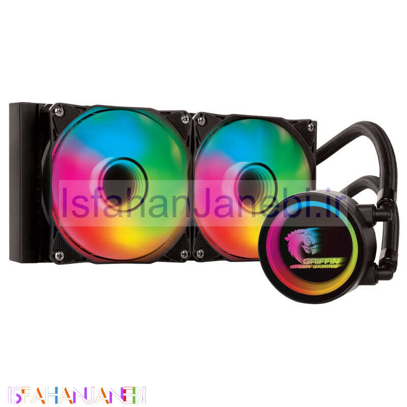 اصفهان جانبی-فن خنک کننده CPU گرین Green Glacier 240 ECO-ARGB