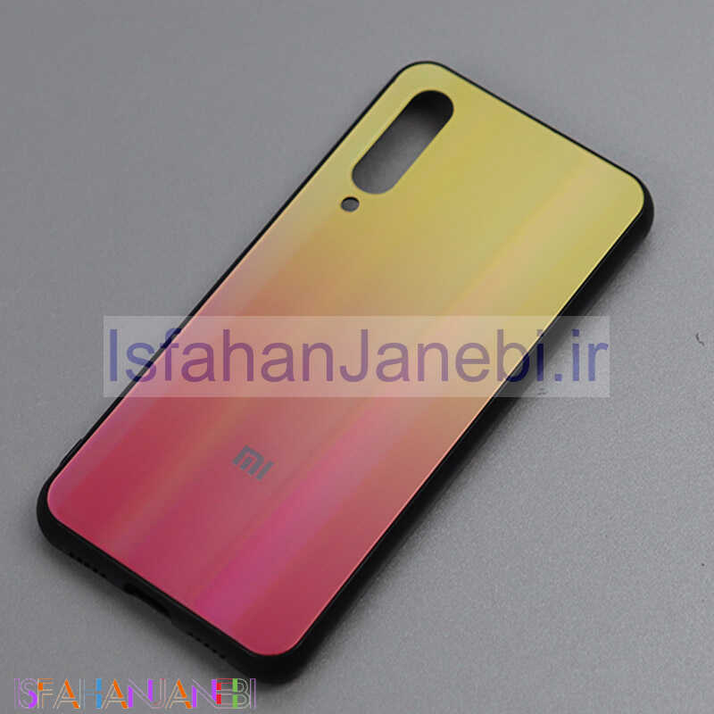 اصفهان جانبی-قاب لیزری پشت گلسی Xiaomi Mi 9 SE کد5 سری B