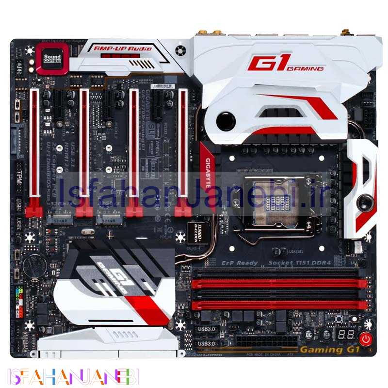 اصفهان جانبی-مادربرد گیگابایت GA-Z170X G1 rev. 1.0 DDR4