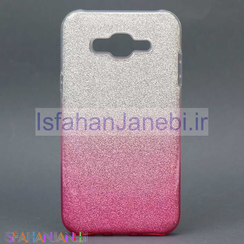 اصفهان جانبی-قاب اکلیلی Samsung J7 سفید صورتی