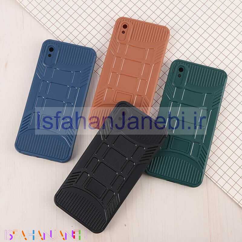 اصفهان جانبی-قاب سیلیکونی ژله ای شیائومی Redmi 9A پنجره ای محافظ لنزدار