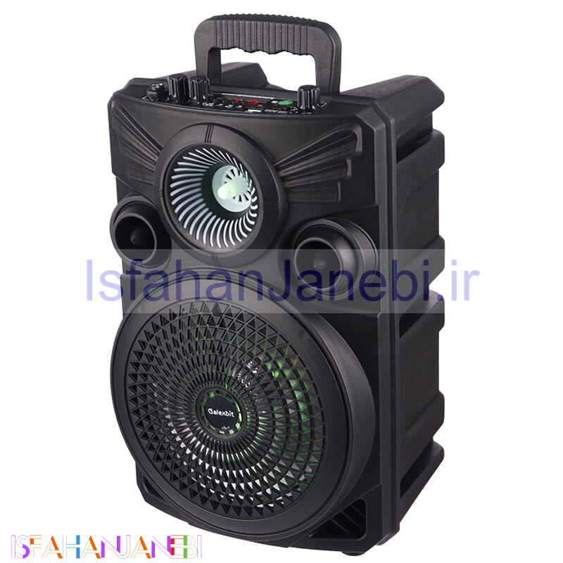 اصفهان جانبی-اسپیکر بلوتوثی گلکس بیت GS21 + میکروفون و ریموت کنترل