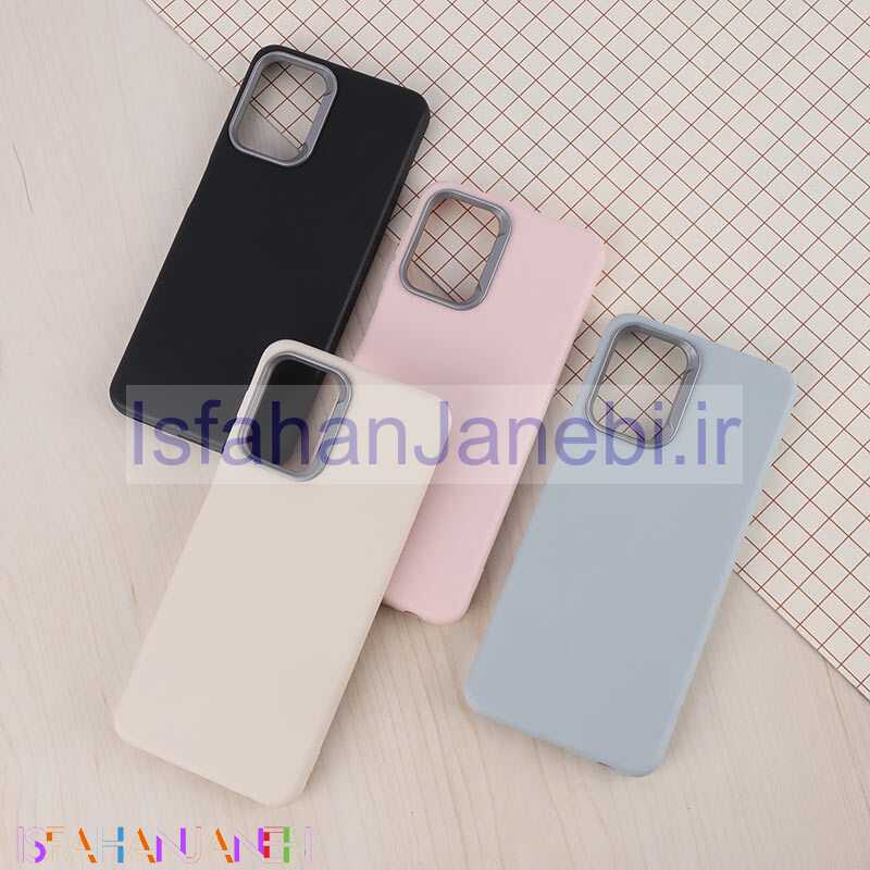 اصفهان جانبی-قاب چرمی ژله ای Leather سامسونگ Galaxy A22 4G / M22 / M32 4G