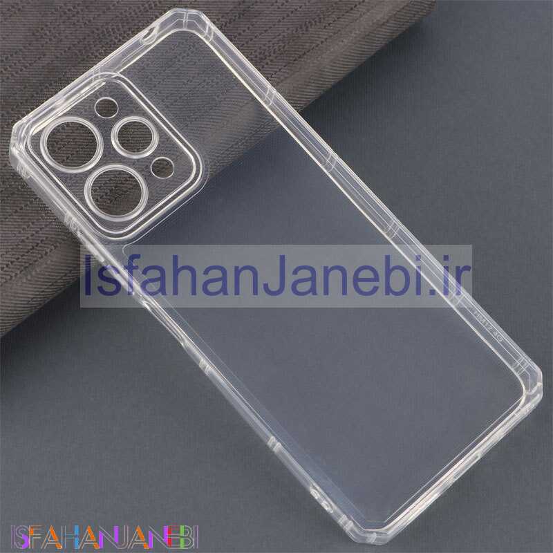 اصفهان جانبی-قاب ژله ای شفاف محافظ لنزدار شیائومی Redmi 12