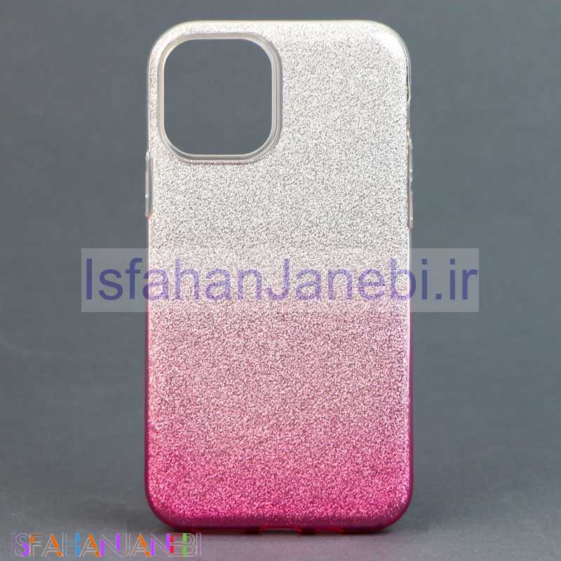 اصفهان جانبی-قاب اکلیلی iPhone 11 Pro سفید صورتی