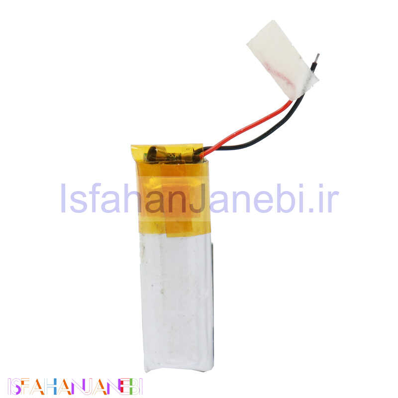 اصفهان جانبی-باتری لیتیوم 400mAh 34*10*4mm 601235