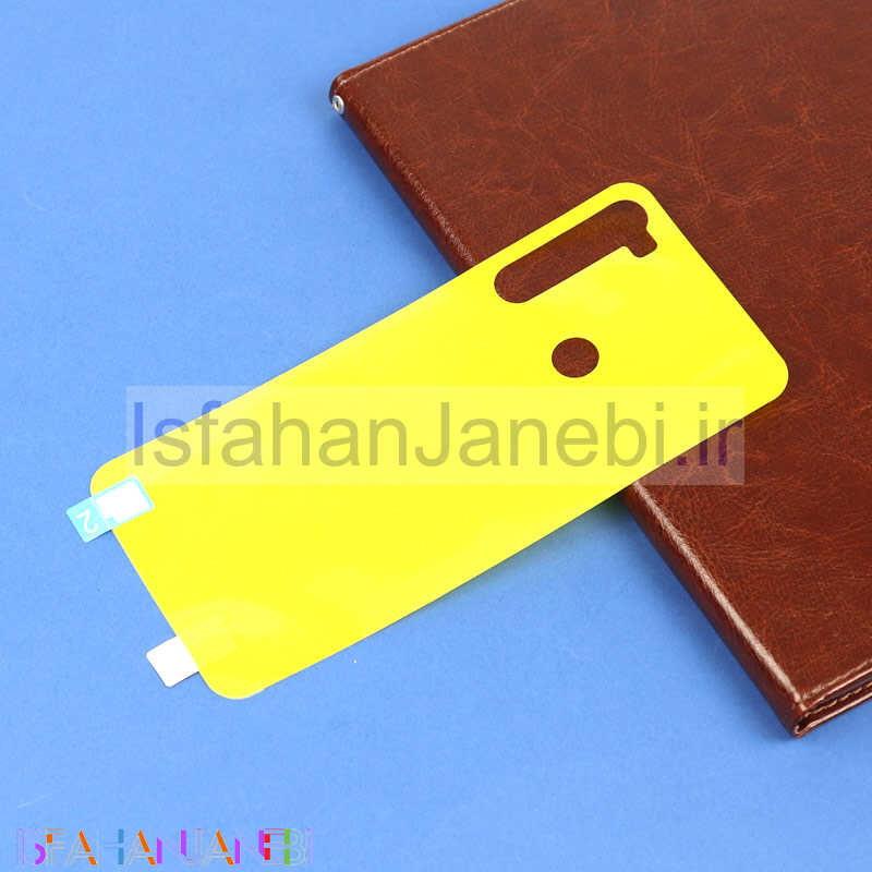 اصفهان جانبی-برچسب پشت تمام چسب زرد Xiaomi Redmi Note 8