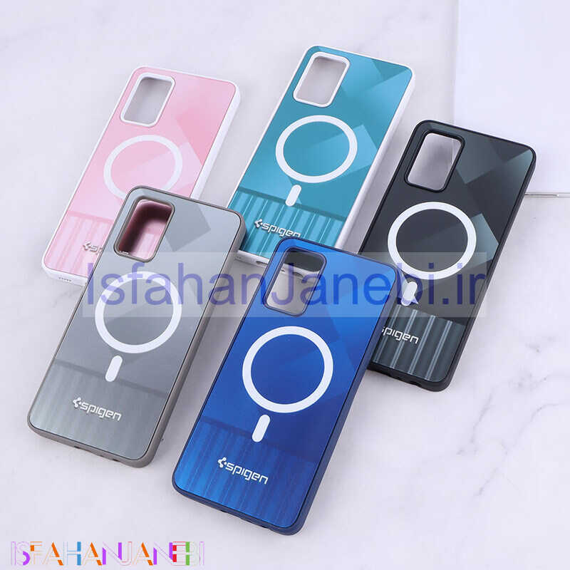 اصفهان جانبی-قاب Spigen سامسونگ Galaxy A32 4G طرح مگ سیف