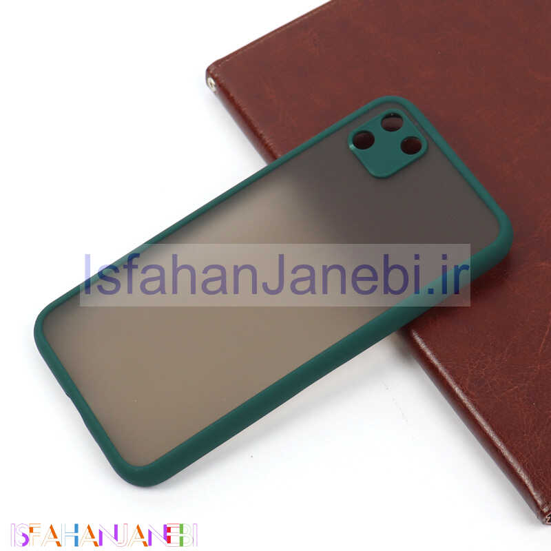 اصفهان جانبی-قاب PC مات محافظ لنز دار Huawei Y5p