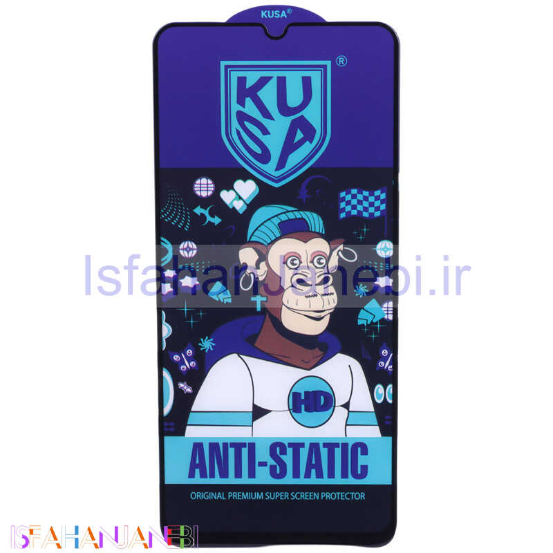 اصفهان جانبی-گلس آنتی استاتیک Kusa شیائومی Xiaomi Redmi 13C / Poco C65