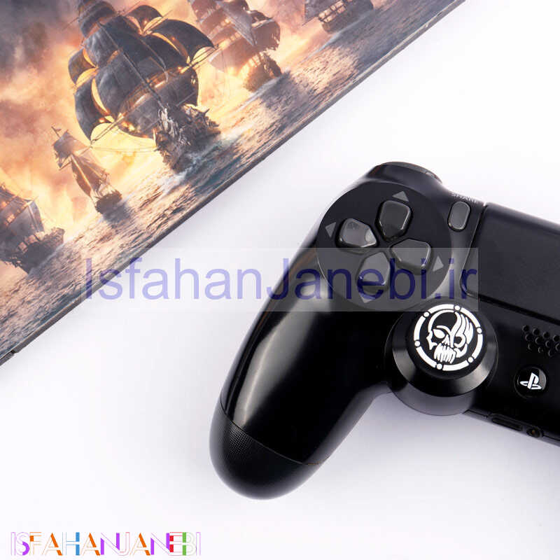 اصفهان جانبی-روکش آنالوگ دسته بازی Play Station/XBOX طرح Skull