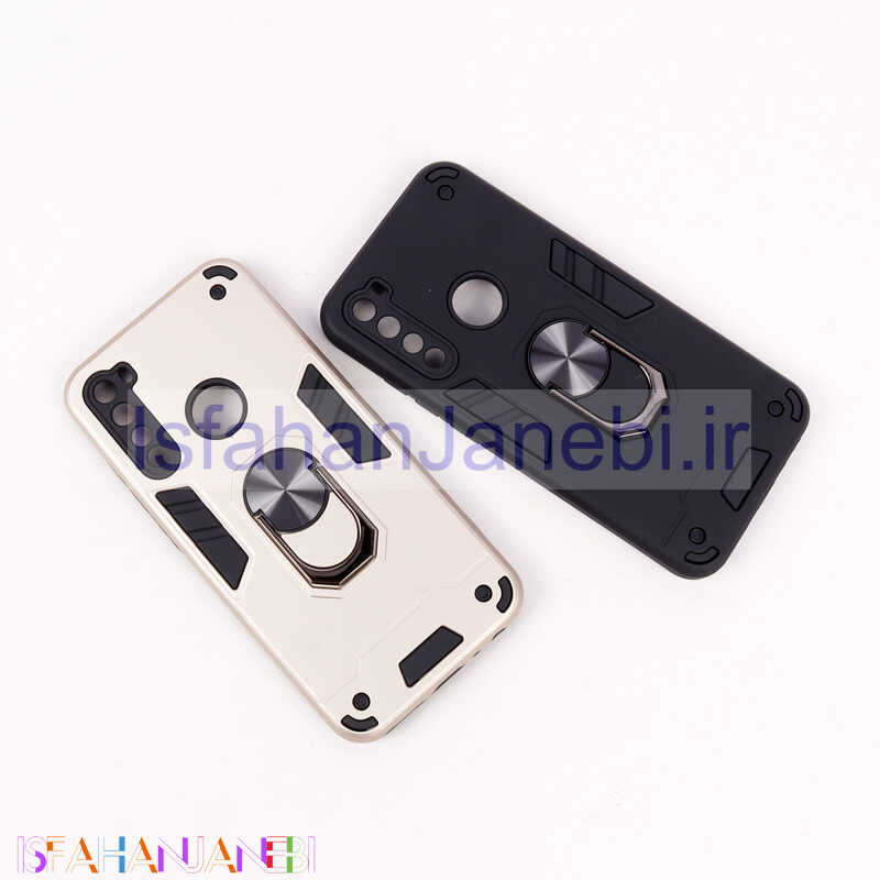 اصفهان جانبی-قاب ضد ضربه محافظ لنز دار هولدر دار بتمن Xiaomi Redmi Note 8 سری A