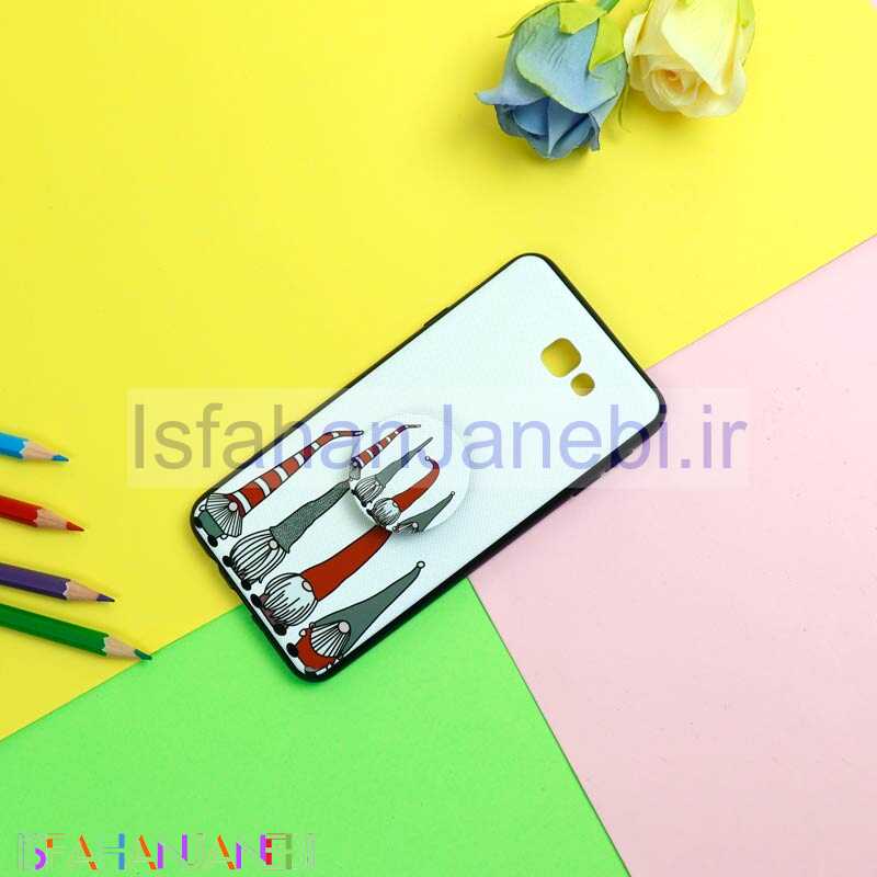 اصفهان جانبی-قاب فانتزی برجسته + پاپ سوکت طرح کوتوله سامسونگ J7 Prime سری D
